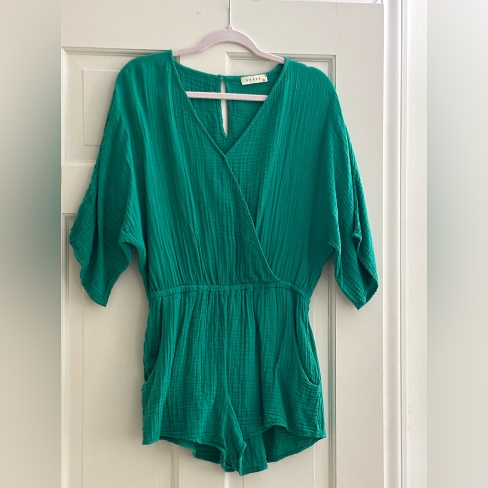 EUC Cotton Gauze Romper